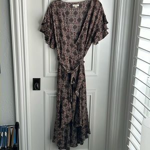 Tie Front Wrap Dress